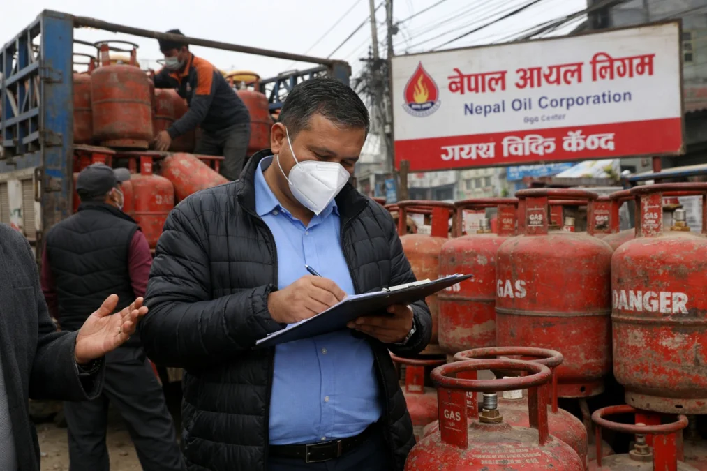 बजार अनुगमनपछि वाणिज्य विभागको निष्कर्ष: ग्यास अभाव आपूर्तिका कारण
