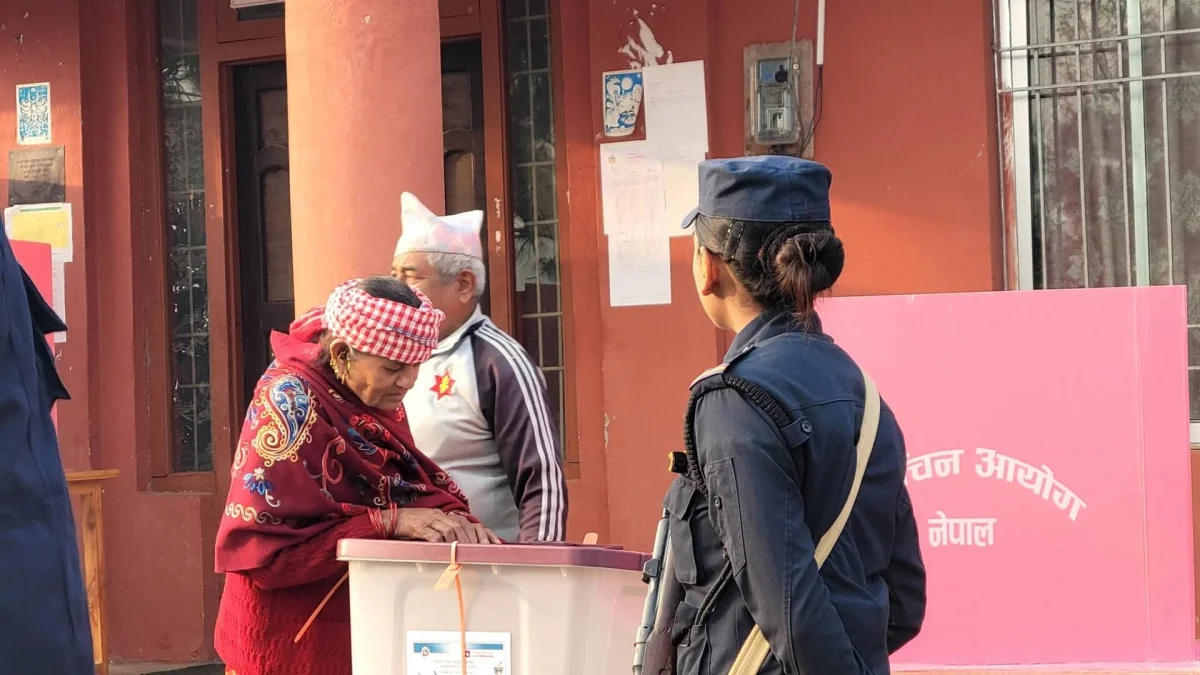 रामेछापमा  १ बजेसम्म  २५ प्रतिशत मत खस्यो